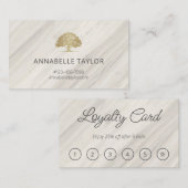 自然スパ ロイヤリティカード (正面/裏面)