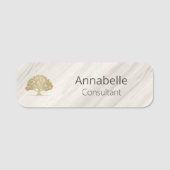 自然スパ 名札 (正面)