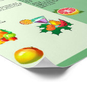 自然スピリチュアル救済表 ポスター (角)