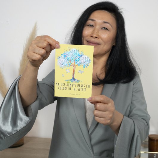 自然スピリットエマーソン引用文カード カード