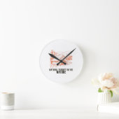 自然セラピーの自然壁時計 ラウンド壁時計 (ホーム)