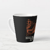 自然セラピーの自然 カフェラテマグ (左アングル)