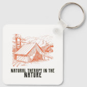 自然セラピーの自然 キーホルダー (裏面)