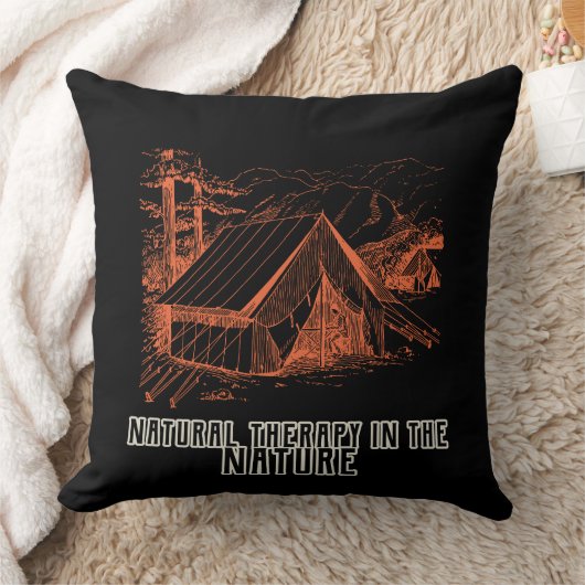 自然セラピーの自然 クッション (ブランケット)