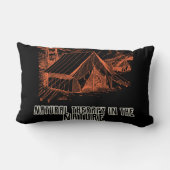 自然セラピーの自然 ランバークッション (裏面)