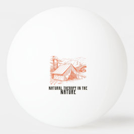 自然セラピーの自然 卓球ボール