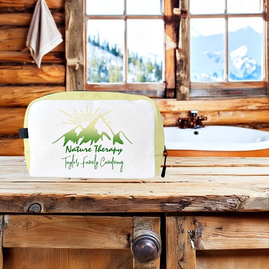 自然セラピーファミリーキャンパーソナライズされたピング ドップキット