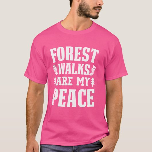 自然セラピー者 Tシャツ (正面)