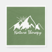 自然セラピー スタンダードランチョンナプキン (正面)