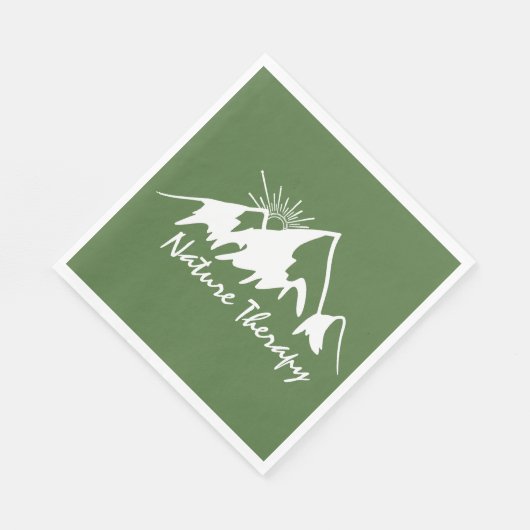 自然セラピー スタンダードランチョンナプキン (角)