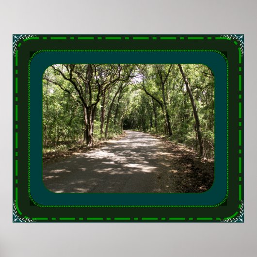 自然センターハイキング ポスター (正面)