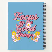 自然ソウルスローガン | Focus on the Good Things ノートブック (裏面)