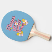 自然ソウルスローガン | Focus on the Good Things 卓球ラケット (横)