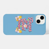 自然ソウルスローガン | Focus on the Good Things iPhoneケース (裏面横)
