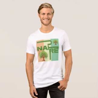 自然タイポグラフィTシャツデザイン トライブレンドTシャツ
