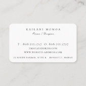 自然テラ自然ゾ模様 名刺