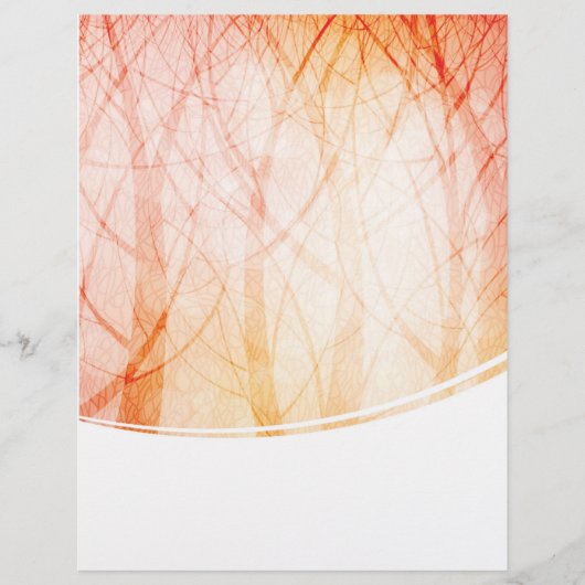 自然テーマデザインチラシ チラシ (正面)