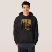 自然テーマtシャツ パーカ (正面フル)