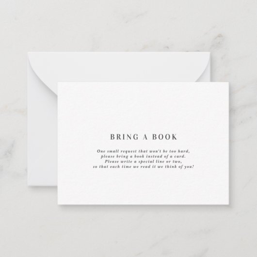 自然デイジーフローラの赤ちゃんシャワーがブックノートをもたらす ノートカード (正面)