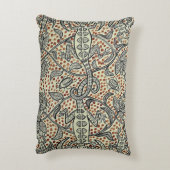 自然デザイン枕 アクセントクッション (裏面(縦))