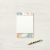 自然デザイン注記 ポストイット (デスク上)