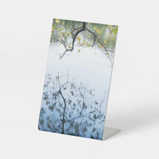 自然デザイン 台座サイン (正面)