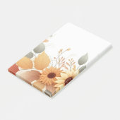 自然デザインPost-It®メモ、4" x 6" ポストイット (アングル)