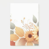 自然デザインPost-It®メモ、4" x 6" ポストイット (正面)