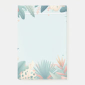 自然デザインPost-It®メモ、4" x 6" ポストイット (正面)