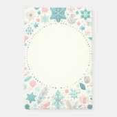 自然デザインPost-It®メモ、4" x 6" ポストイット (正面)