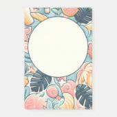 自然デザインPost-It®メモ、4" x 6" ポストイット (正面)