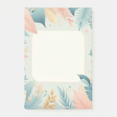 自然デザインPost-It®メモ、4" x 6" ポストイット (正面)