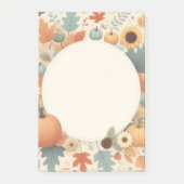 自然デザインPost-It®メモ、4" x 6"メモ ポストイット (正面)