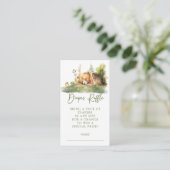 自然デライトベアーおむつラッフルエンクロージャカード エンクロージャーカード (スタンド正面)