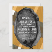 自然トレイルウッズアドベンチャーランバージャック秋 招待状 (正面)