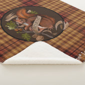 自然ナッツリスSherpa毛布 シェルパブランケット (3/4)