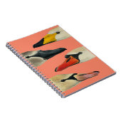 自然ハクチョウの多くの顔 ノートブック (右側)