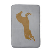 自然バインスパイアスマット – ソフト&吸収剤 バスマット (正面縦)