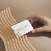 自然バラエッセンシャル油水の色フローラ 名刺