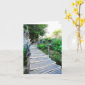 自然パス カード (黄色い花)