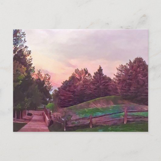 自然パス ポストカード (正面)