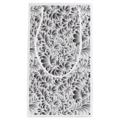 自然パターンの背景抱き枕 スモールペーパーバッグ (正面)