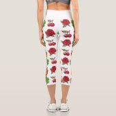 自然パッチハイウェストCapris カプリレギンス (裏面)