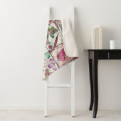 自然パッチワーク：シックなシームレスな背景 シェルパブランケット (インサイチュ)