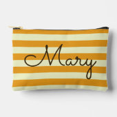 自然パーソナライズされたの収穫化粧品バッグ アクセサリーポーチ (正面)