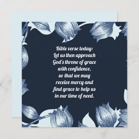 自然パーソナライズされたアートforセレネデコール シーズンカード (正面/裏面)