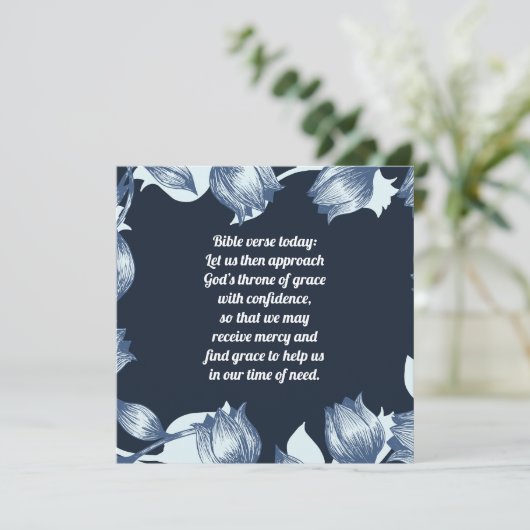 自然パーソナライズされたアートforセレネデコール シーズンカード (スタンド正面)