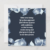 自然パーソナライズされたアートforセレネデコール シーズンカード (正面)