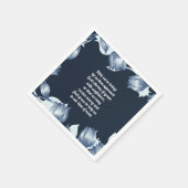 自然パーソナライズされたアートforセレネデコール スタンダードカクテルナプキン (角)