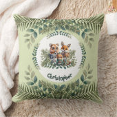 自然パーソナライズされたクリッター枕子供へ クッション (ブランケット)